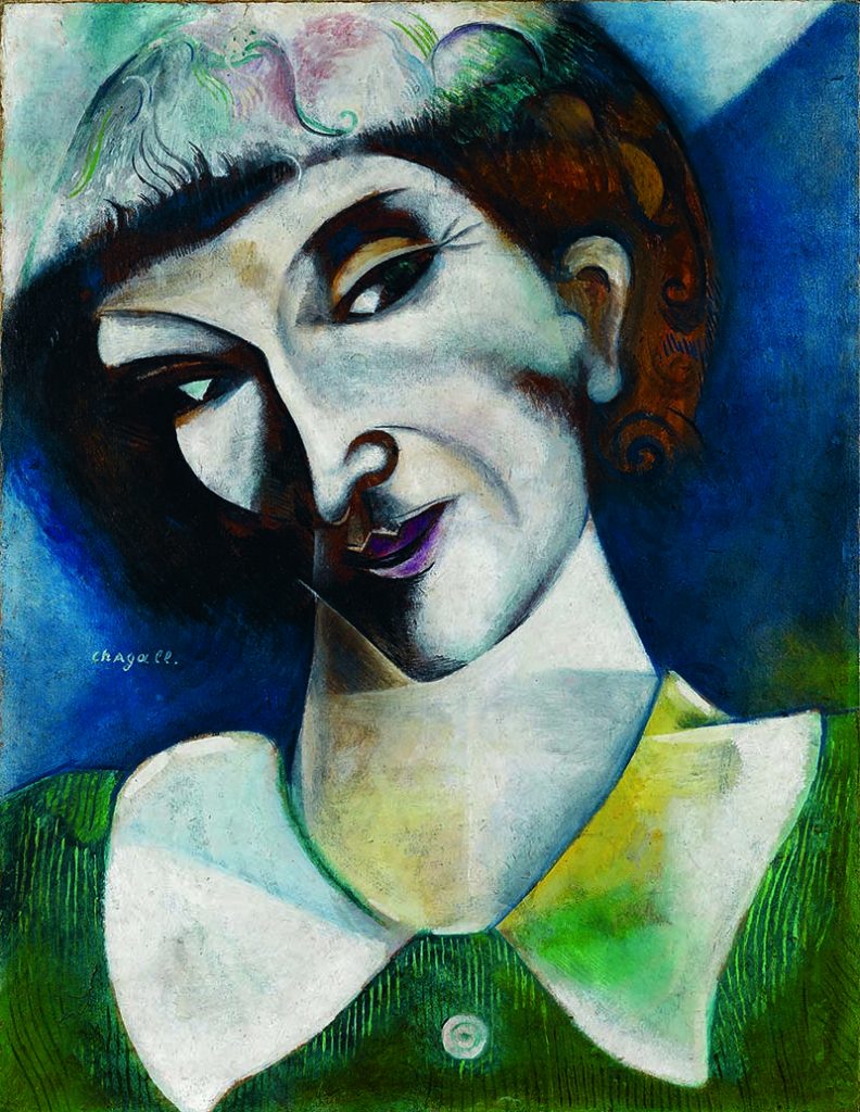 Marc Chagall; Selbstbildnis; 1914