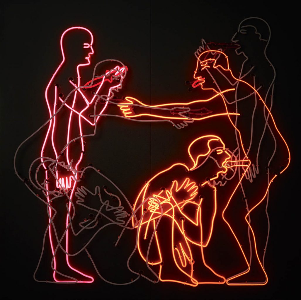 Bruce Nauman, Sex And Death By Murder And Suicide, 1985,