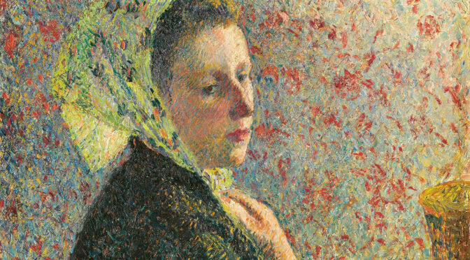 Camille Pissarro, Femme au fichu vert, 1893