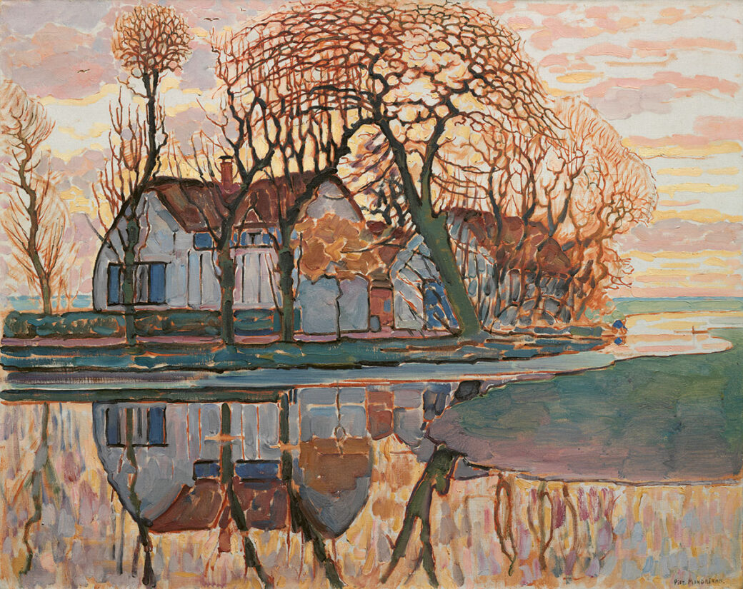 Piet Mondrian, Bauernhof bei Duivendrecht, um 1916