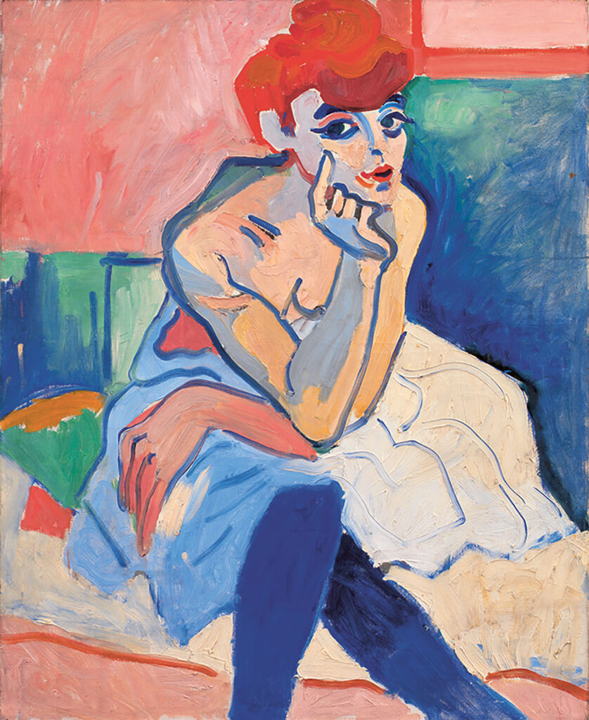 André Derain, La femme en chemise, 1906